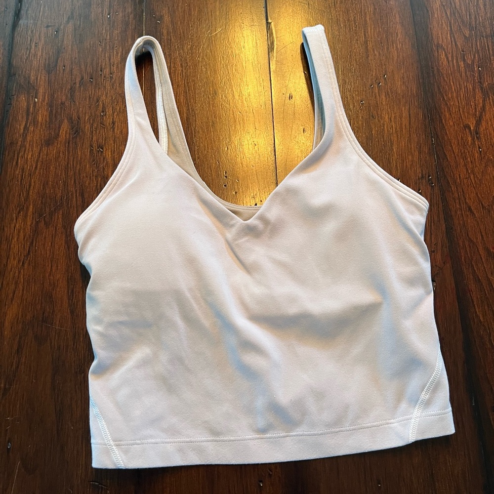COPY - LuluLemon White Align Tank Size 2